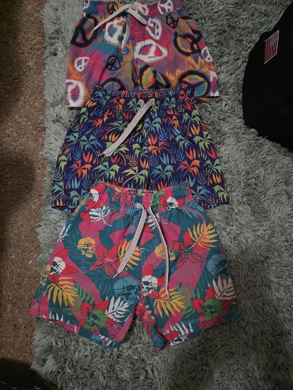 Wes And Willy Boys Swim Trunks Size 6 And 7